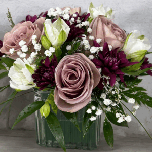 Dusty Rose & Plum Petite Bouquet