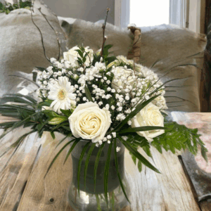 Elegant White Harmony Bouquet