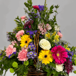 Elizabeth's Garden Basket Bouquet