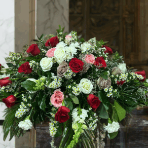 Elegant Rose & Remembrance Bouquet