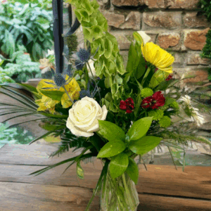 Artisan's Joy: Vibrant Blooms Bouquet