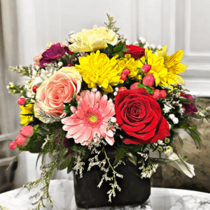 Radiant Blooms Cube