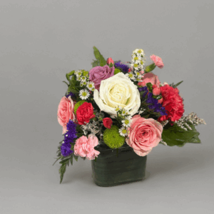 Mixed Roses & Carnations Arrangement