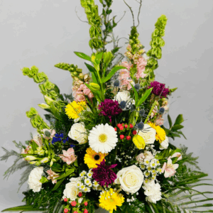 Vibrant Celebration Mixed Flower Arrangement