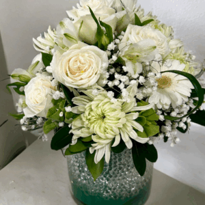 Elegant White Harmony Bouquet