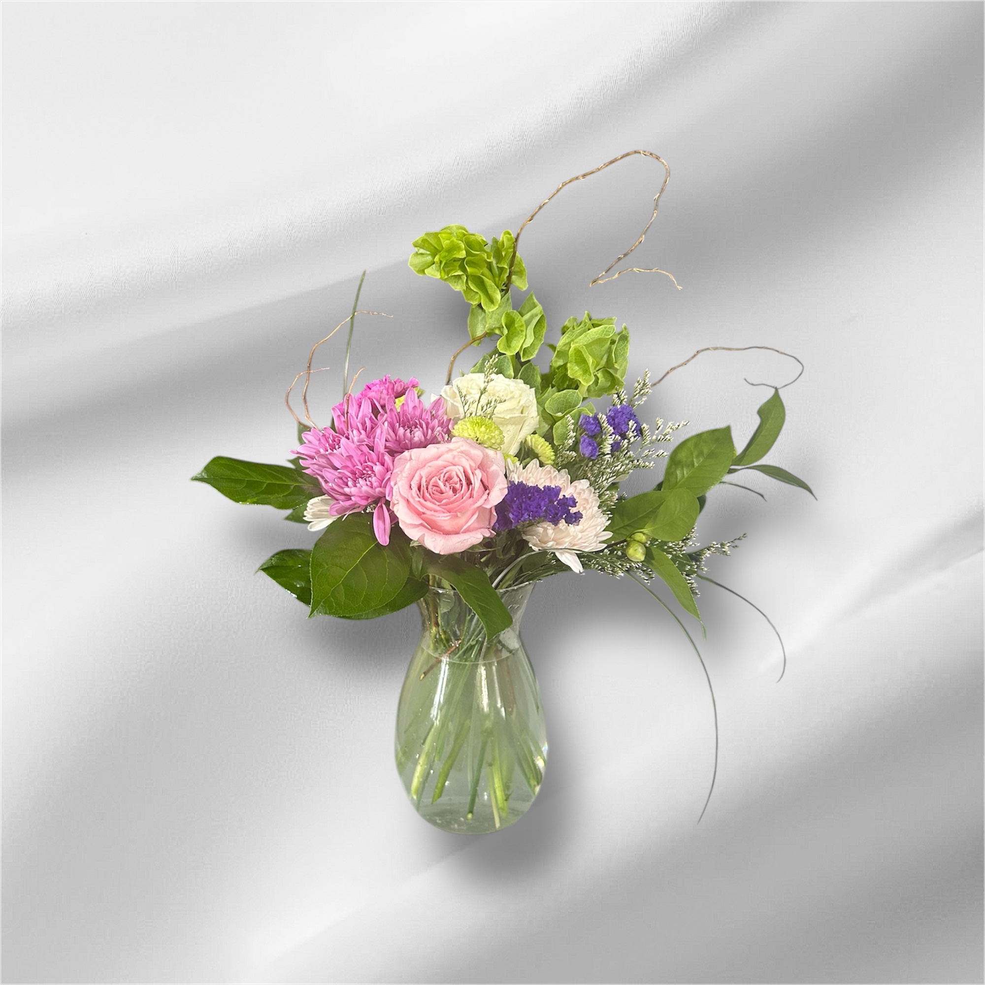 Evergreen Hues Floral Bouquet